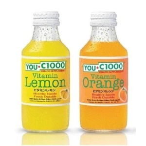 You C1000 140 ml - BUNDLE 1 CTN 30 BOTOL - VITAMIN C 1000 Drink Lemon, Orange, Mango, Apple